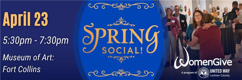WomenGive Spring Social 2026 Header